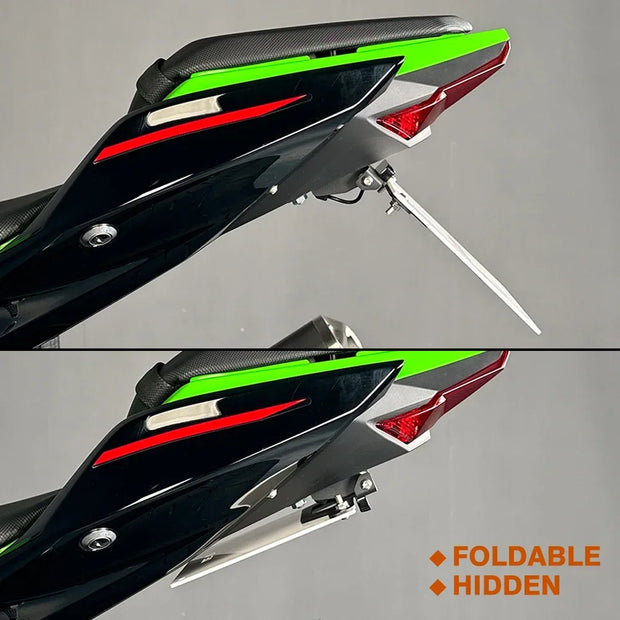 NINJA 400 Tail Tidy/Flip Plate